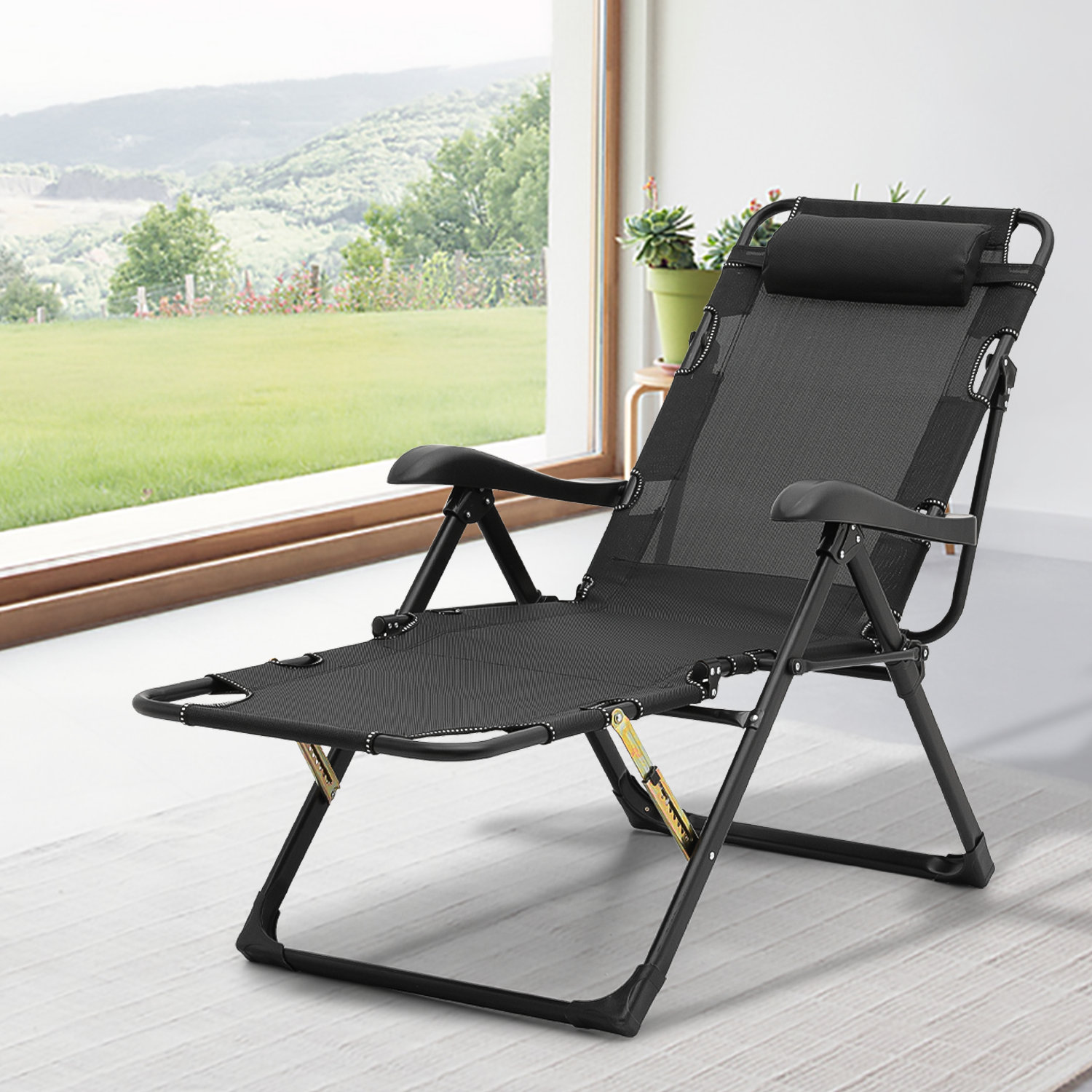 Reclining fold up chair sale